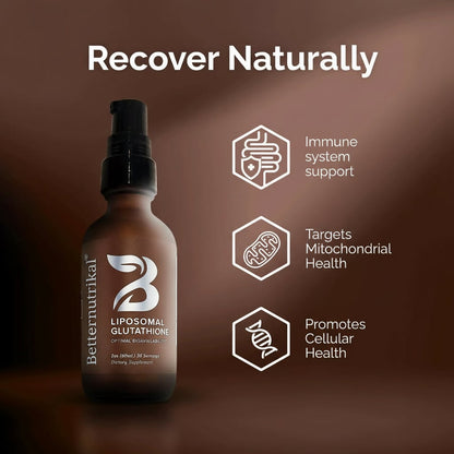 Betternutrikal™ Liposomal Glutathione (GOOD FOR:  Wrinkles, Age Spots, Hair Thinning)