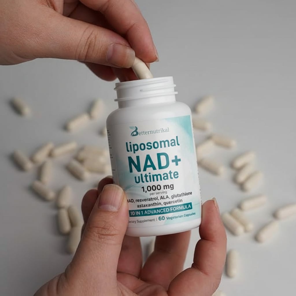 Liposomal NAD+ Ultimate 1,000mg, 60 Veggie Capsules