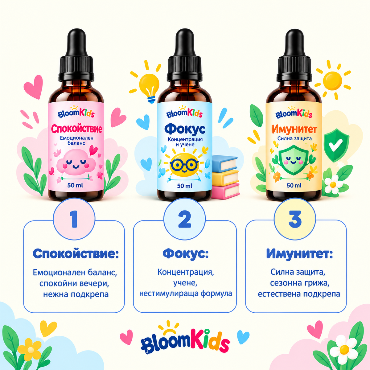 BloomKids Complete – Комплект Пълна подкрепа