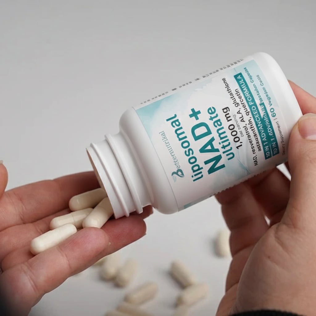 Liposomal NAD+ Ultimate 1,000mg, 60 Veggie Capsules